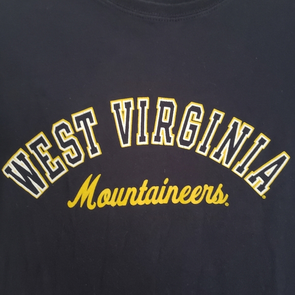 WV Mountaineers Tshirt Large Juniors - Picture 3 of 4
